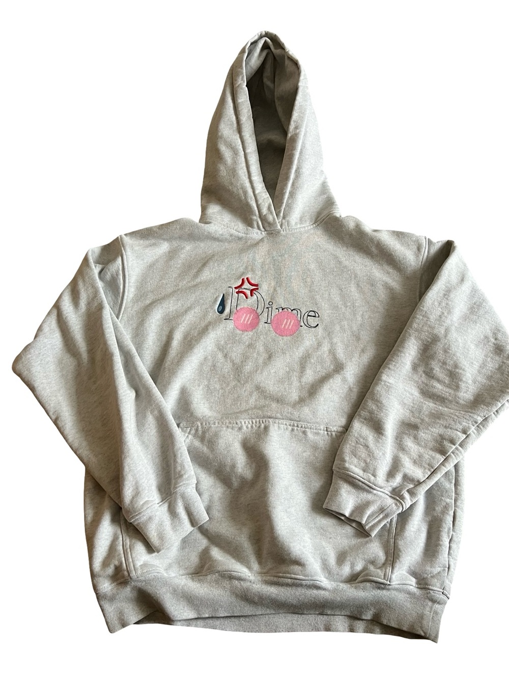 Dime Gray Senpai Hoodie M Size (217)